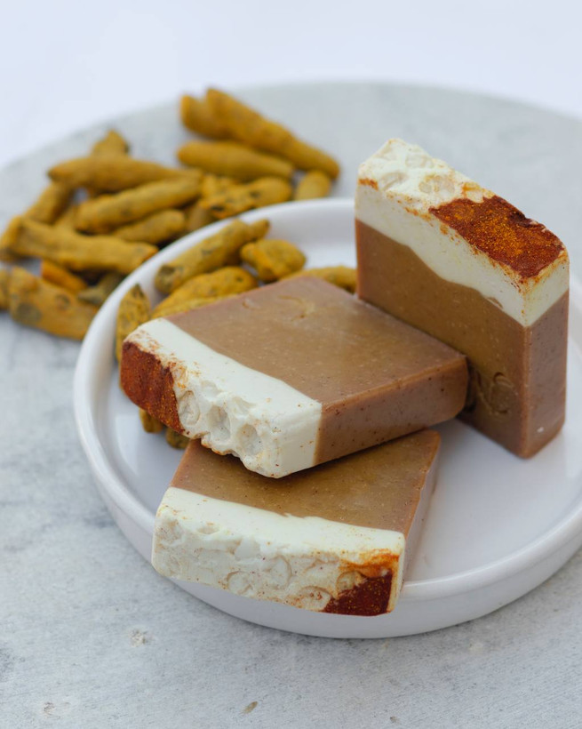 صابون گیاهی زردچوبه عسل